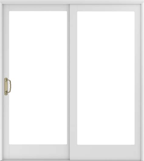 Andersen 400 Series Gliding Patio Door (Vinyl Exterior / Wood Interior ...