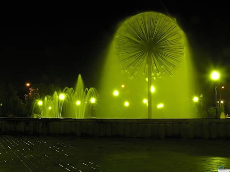 Landscape, Water, Night, Fountain HD wallpaper | Pxfuel