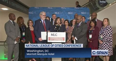 National League of Cities Leaders Hold News Conference | C-SPAN.org