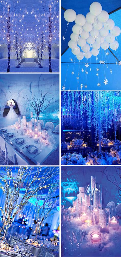 35 Breathtaking Winter Wonderland Inspired Wedding Ideas - EWI