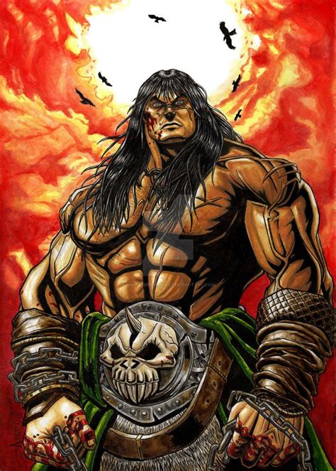 Conan The Barbarian | Guerreiros romanos, Conan bárbaro, Desenhos hiper realistas