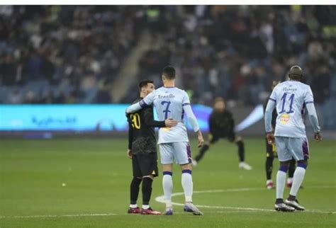 Ronaldo Shares Delightful Photo With Messi In Al Nassr, PSG Match