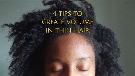 What is low density hair and 4 tips to create volume.