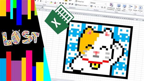 Excel Pixel Art Templates