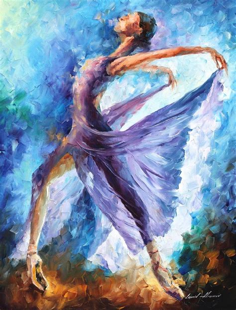 DANCE OF ANGELS - Original Oil Painting On Canvas By Leonid Afremov ...