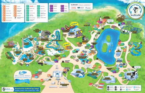 Seaworld San Diego Map 2015 | Time Zones Map