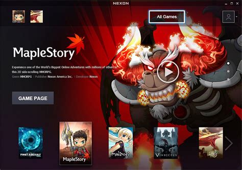 The Nexon Launcher Gets a New Look! | MapleStory