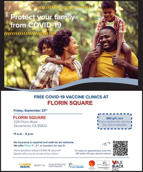 Free COVID-19 Vaccine Clinic at Florin Square - Stockton Boulevard Partnership | Discover ...