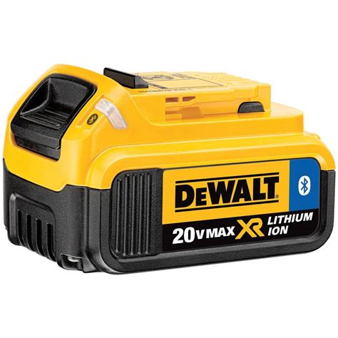 DEWALT 20-Volt MAX XR Lithium-Ion Premium Battery Pack 4.0Ah with ...