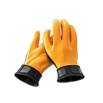 Safety Gloves 3d Illustration, Safety First, Safety, Protection PNG Transparent Image and ...