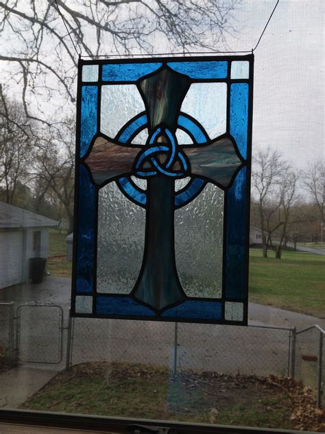 Celtic Cross | Stained glass projects, Stained glass, Celtic cross