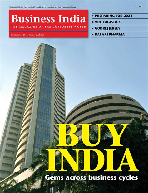 Business India-September 19 - October 02, 2022 Magazine