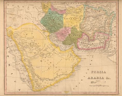 Old Arabian Map