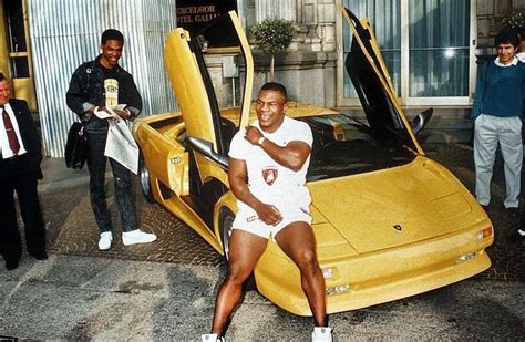 Mike Tyson and Lamborghini Diablo 90s | Mike tyson, Tyson, Boxing posters