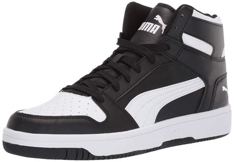 PUMA Rebound Layup Sneakers in Black/White (Black) for Men - Save 39% ...