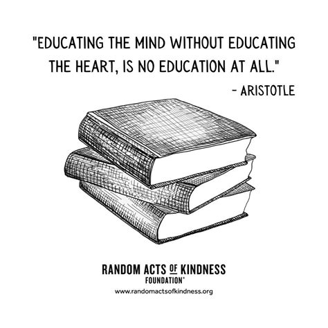 Random Acts of Kindness | Kindness Quote | Educating the mind without ...