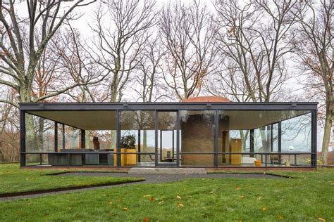 Arquitectura e interiorismo: Philip Johnson > Glass House