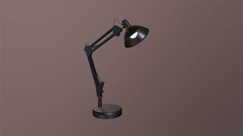 Study Lamp - Download Free 3D model by shaiksha2108 (@shasha2108) [f7f09d8] - Sketchfab