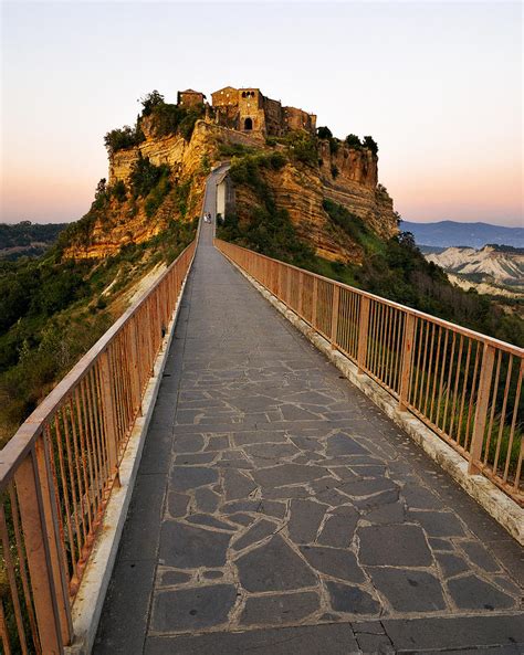 On The Civita Di Bagnoregio Bridge Photograph by Alexander Senckowski