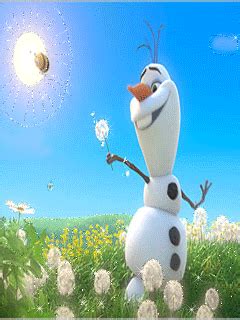 Олаф весной - анимация на телефон №1226613 | Frozen characters, Olaf frozen, Olaf
