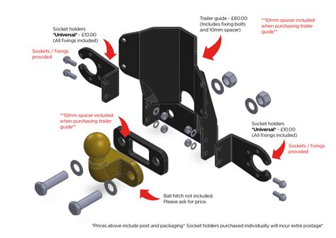 STANDARD BALL HITCH LONG GUIDE - Quick Hitch Systems