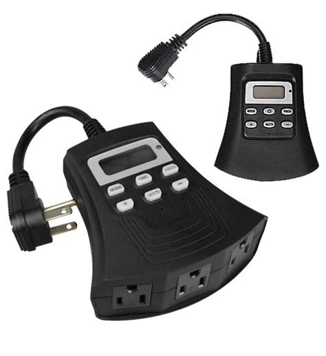 Outdoor 3 Outlet Digital Timer | EZ GRO Garden