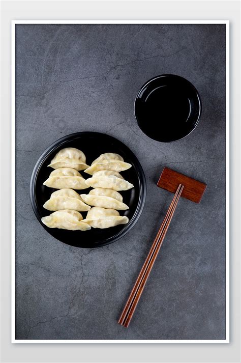 Top view of dumplings,steamed chopsticks and dips | Photo JPG Free ...