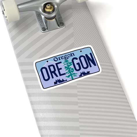 Oregon License Plate Vinyl Decal Oregon Sticker Laptop | Etsy