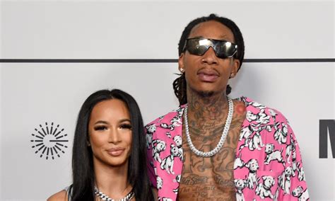 Wiz Khalifa & GF Reveal Their Daughter's Name At Baby Shower