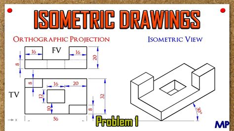 Isometric Views Problem 1 - YouTube