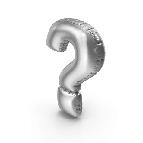 Foil Balloon Question Mark PNG Images & PSDs for Download | PixelSquid ...