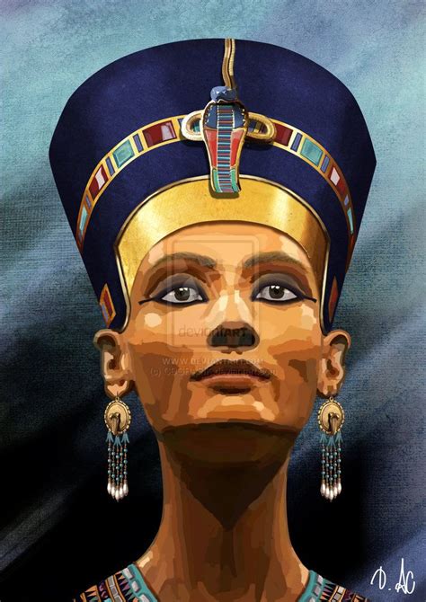 nefertiti painting | Nefertiti by ~CDGRAFIK on deviantART Don Pablo Escobar, Egyptian Eye ...