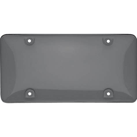 ProElite Smoke Tuf Bubble Shield License Plate Cover