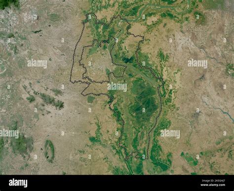 Kandal, province of Cambodia. High resolution satellite map Stock Photo - Alamy