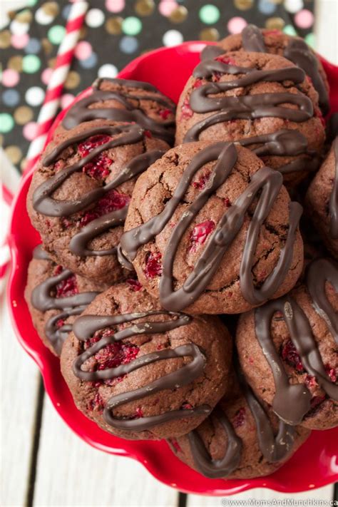 Decadent Chocolate Cherry Cookies