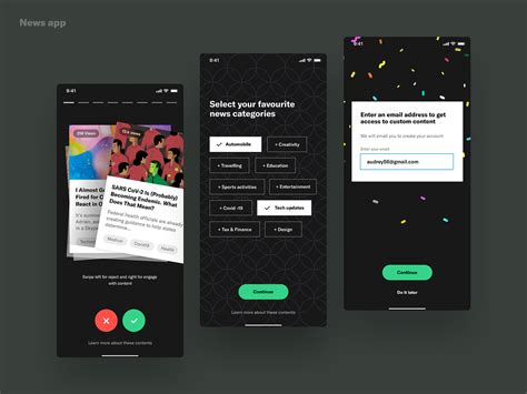 Browse thousands of News App images for design inspiration | Dribbble