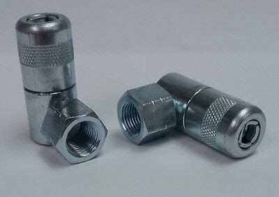 1/8-27 NPT 90 Degree Coupler Grease Zerk Fitting Nipple For 1 pc | eBay