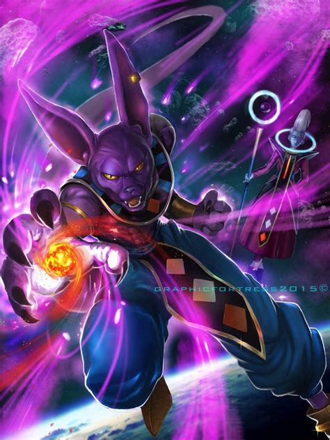 Dragon Ball Beerus Wallpaper 4K Naruto anime one piece pokemon mario ...