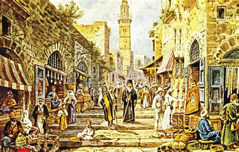 Jerusalem Old City Street Painting by Munir Alawi - Fine Art America