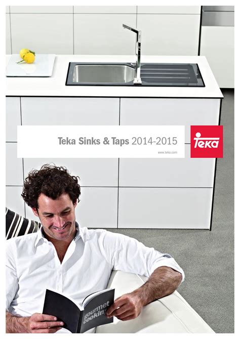 Teka sinks and taps 2014 2015 by Teka Corporate Marketing ...