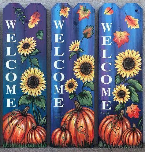 Fall Welcome Sign