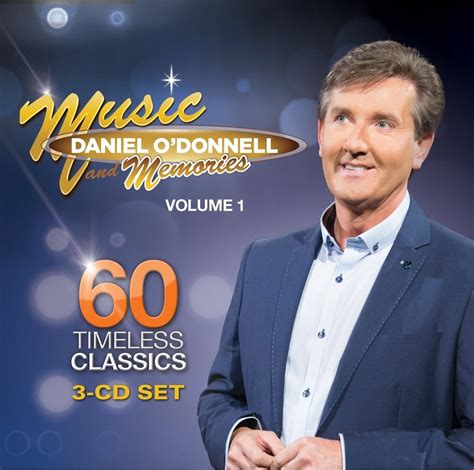 MUSIC AND MEMORIES by Daniel O'Donnell - 3 CD