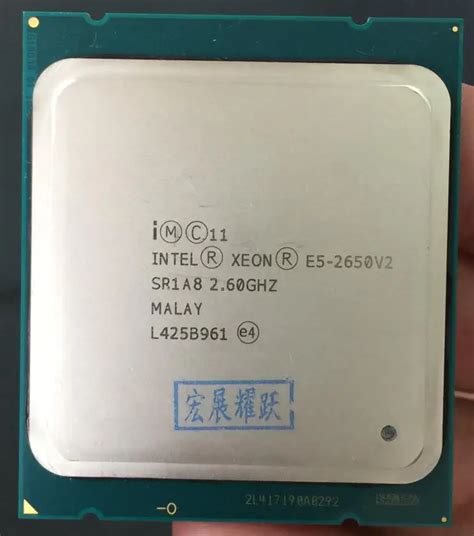 Intel Xeon Processor E5 2650 V2 E5 2650 V2 CPU 2.6 LGA 2011 SR1A8 Octa Core Desktop processor e5 ...