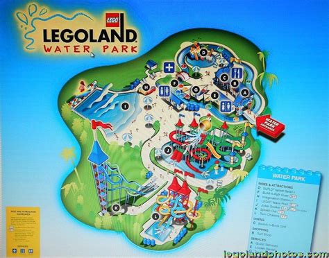 Legoland Florida - Water Park Map Photo | Legoland florida, Legoland, Water park