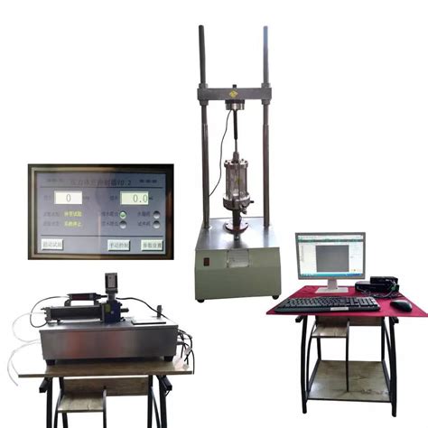 C001 Geotechnical Investigation Equipment Fully Automatic Triaxial ...