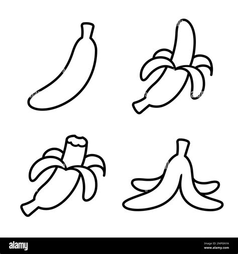 Banana Black And White Clip Art
