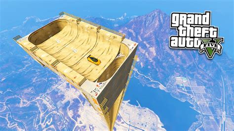 GTA 5 Mods EXTREME VERTICAL RAMP!!! GTA 5 Mega Ramp Mod Gameplay! (GTA 5 Mods Gameplay) - YouTube