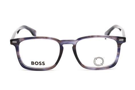 563142-Hugo-Boss-BOSS-1368-Eyeglasses-Blue Havana - Clear Lens