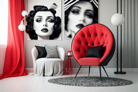 Premium Photo | Beauty salon interior design ai generated