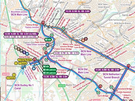 Birmingham Canal Navigations (BCN) Maps – Waterway Routes